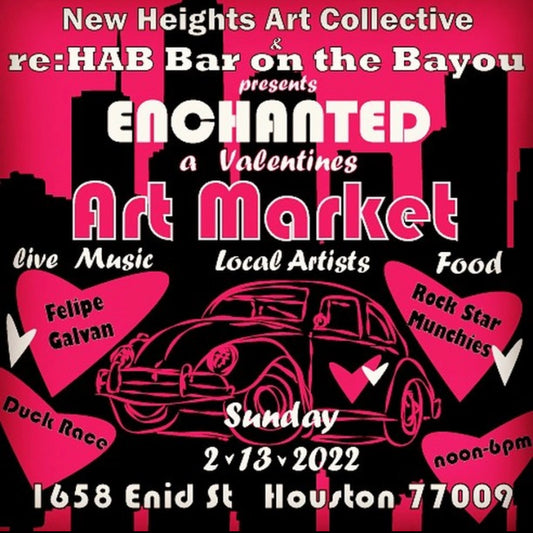 Enchanted art market @rehab bar on the bayou