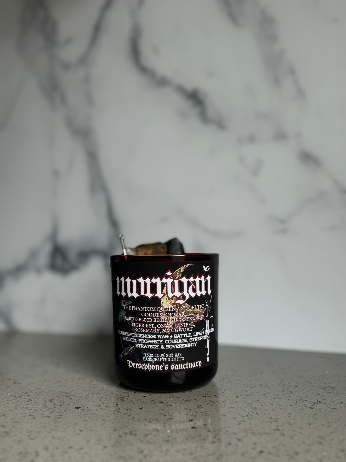 The Morrigan Candle