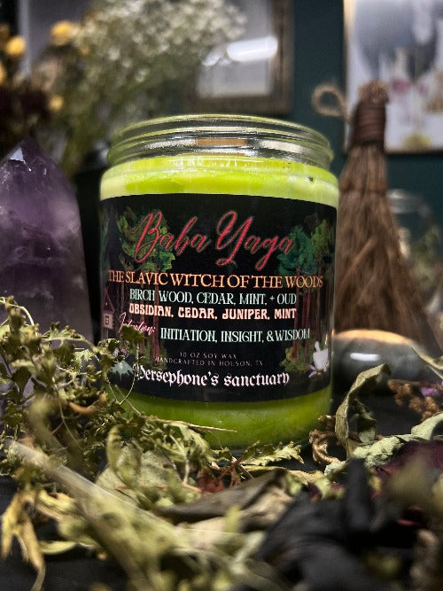 The Baba Yaga Candle