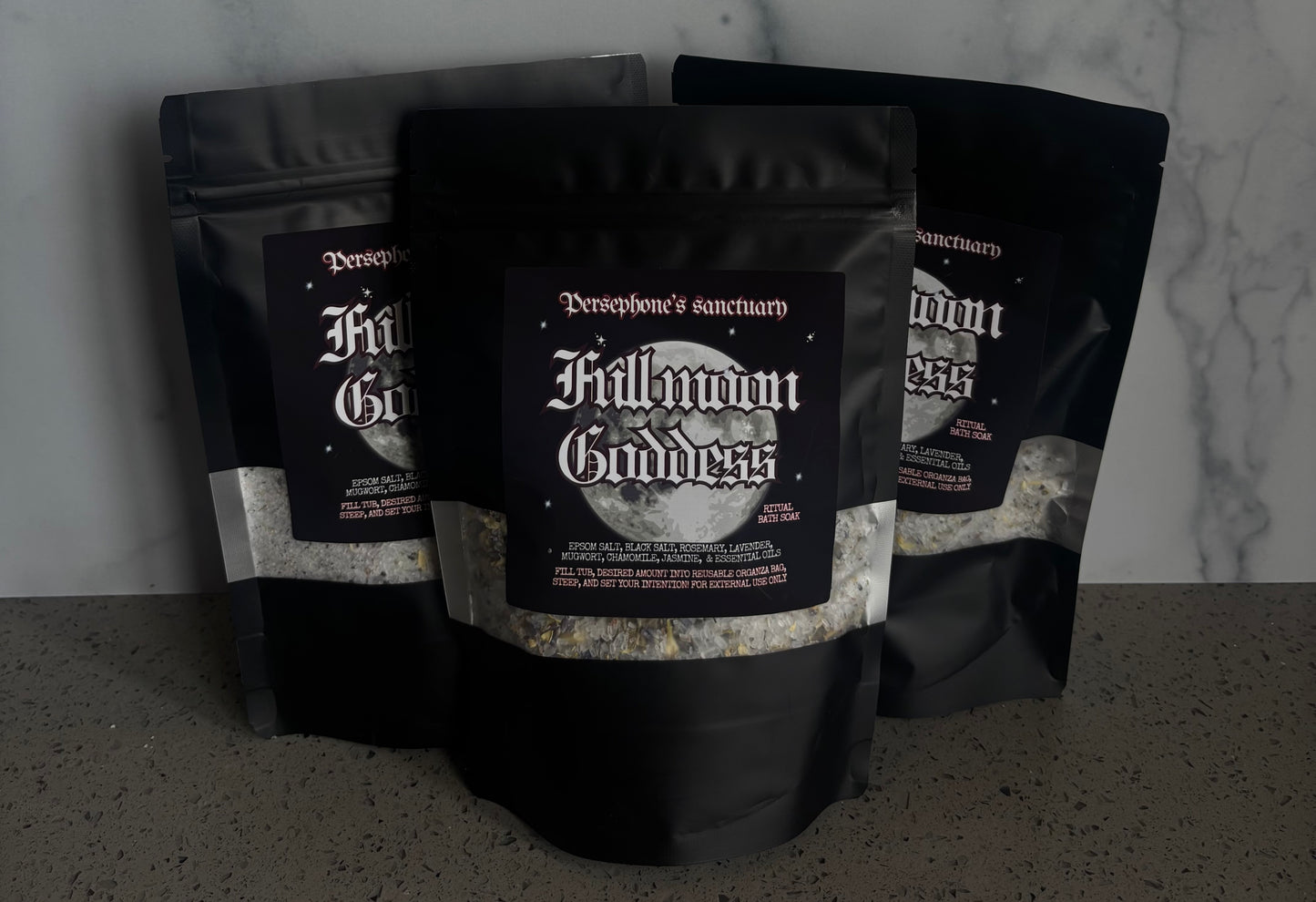 Full Moon Goddess ritual bath soak