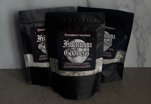 Full Moon Goddess ritual bath soak