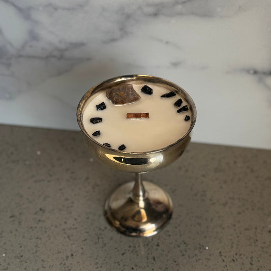 Silver Plated Champage Candle