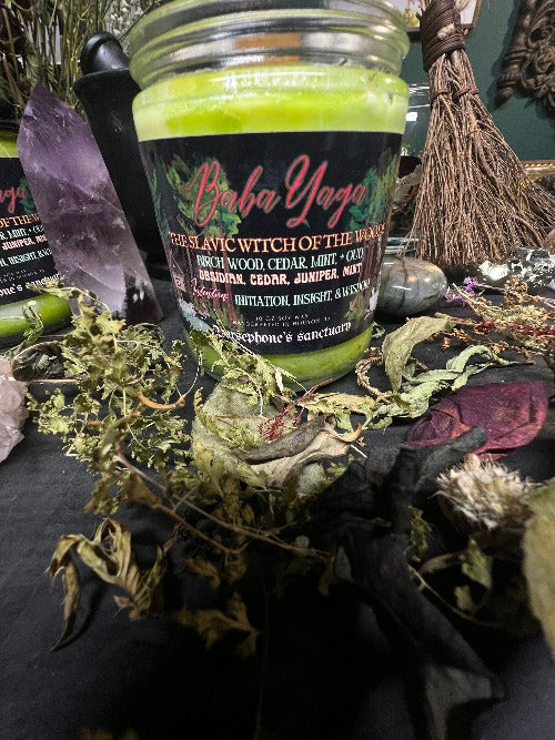 The Baba Yaga Candle