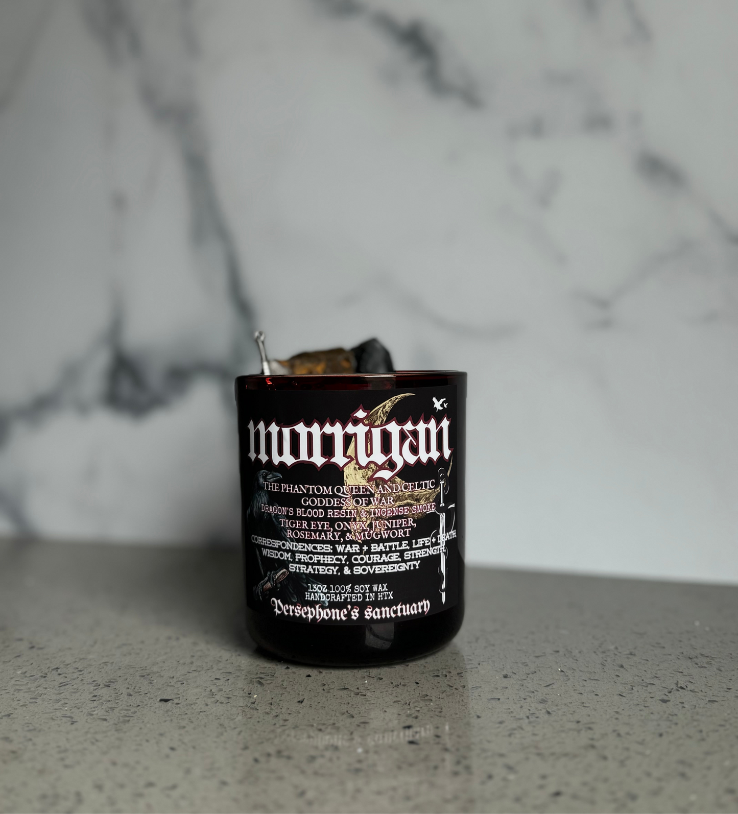 The Morrigan Candle