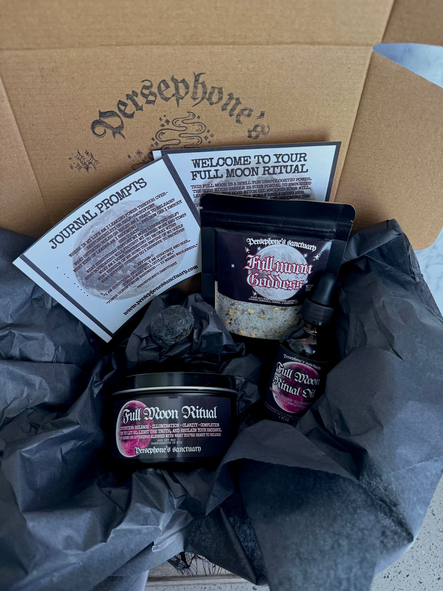 Full Moon Ritual Box