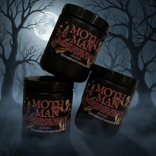Mothman Candle