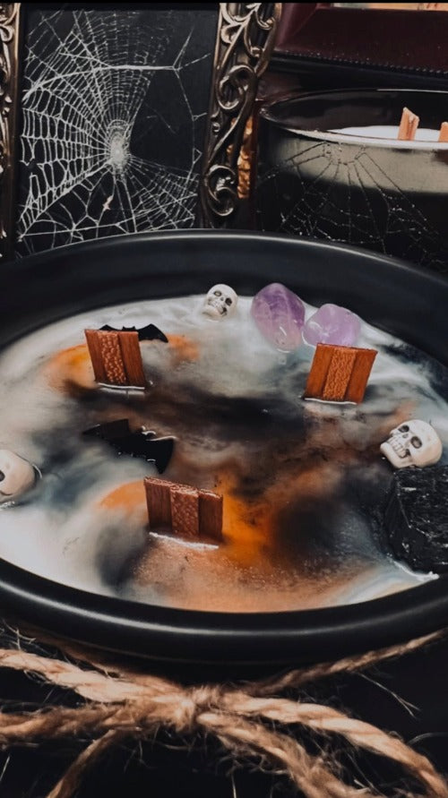 Triple Wick Cauldron Candle