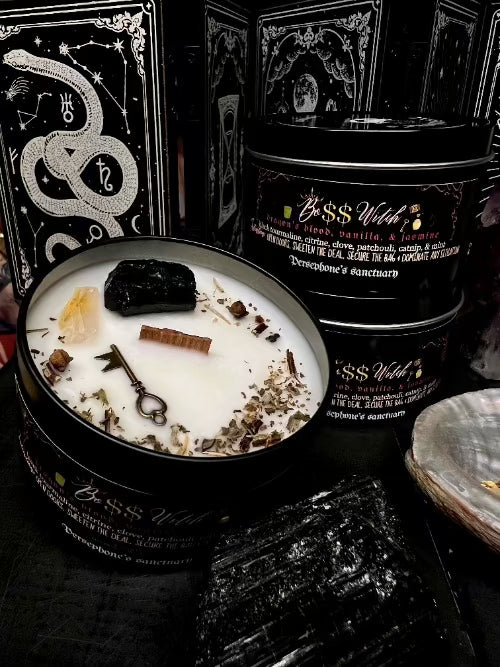 boss witch candle