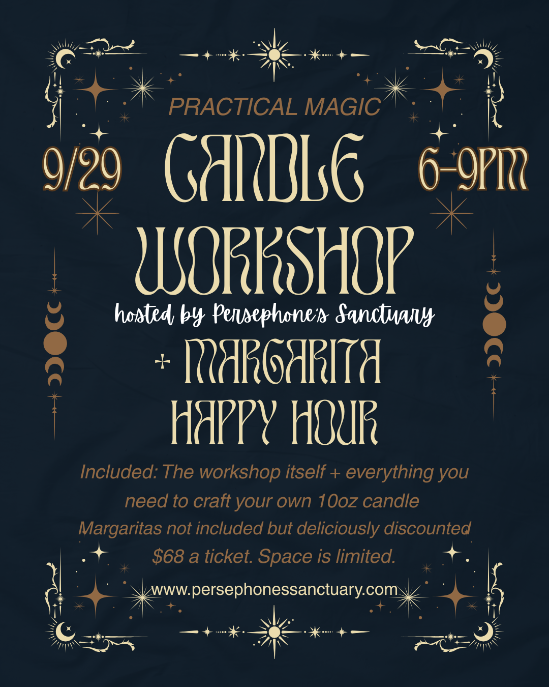 Practical Magic Candle Workshop