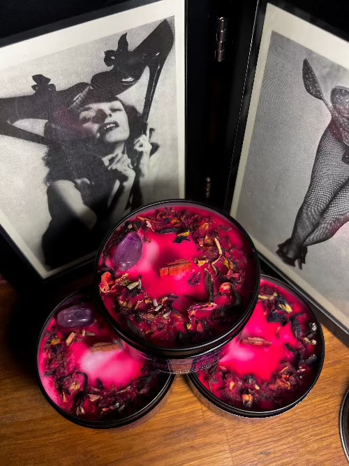 Belladonna Self Love Intention Candle 8oz tin