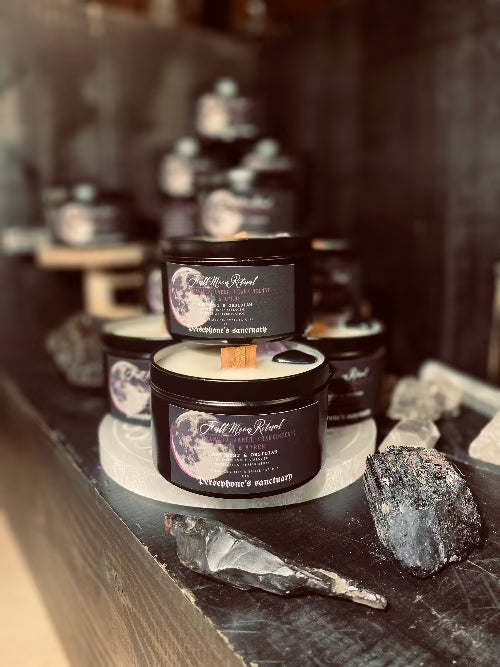 Full moon Ritual Candle