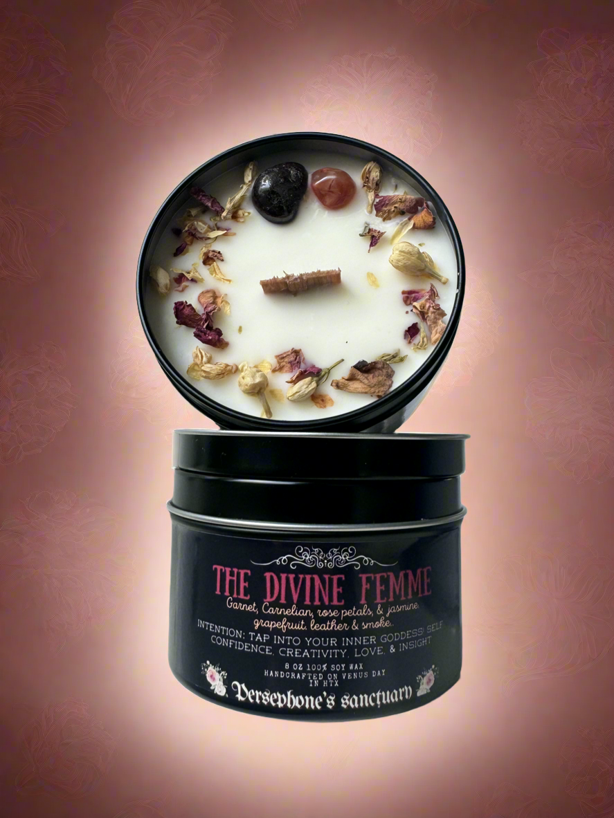 The Divine Femme Intention Candle