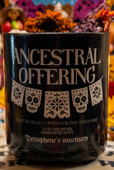 Ancestral offering Candle