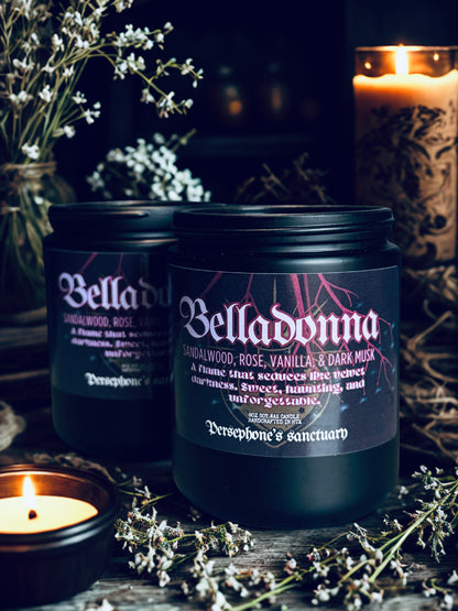 Belladonna Self Love Intention Candle
