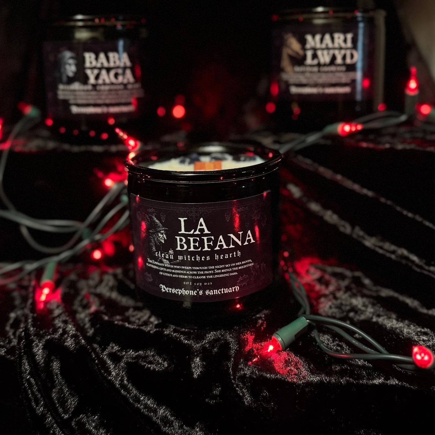 Winter Folklore Candles