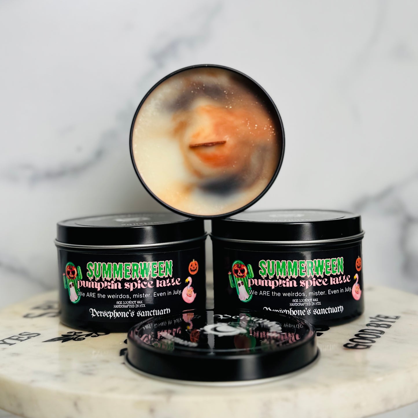 Summerween Candle