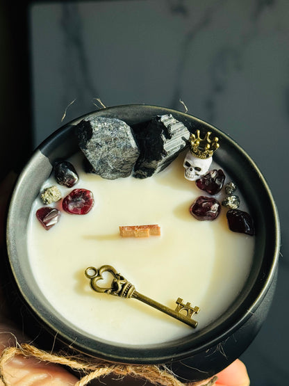 King Of The King Of The Underworld Cauldron Candle