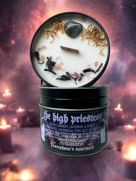 The High Priestess Candle