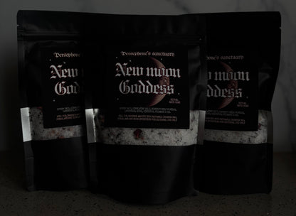 New Moon Goddess Ritual Bath Soak