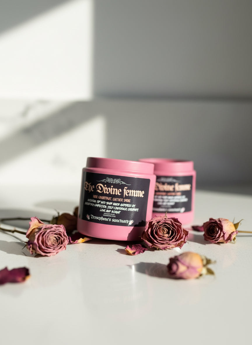 Divine Femme Pink Tin Candle