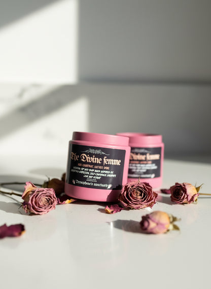 Divine Femme Pink Tin Candle