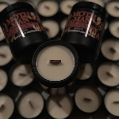 Mothman Candle