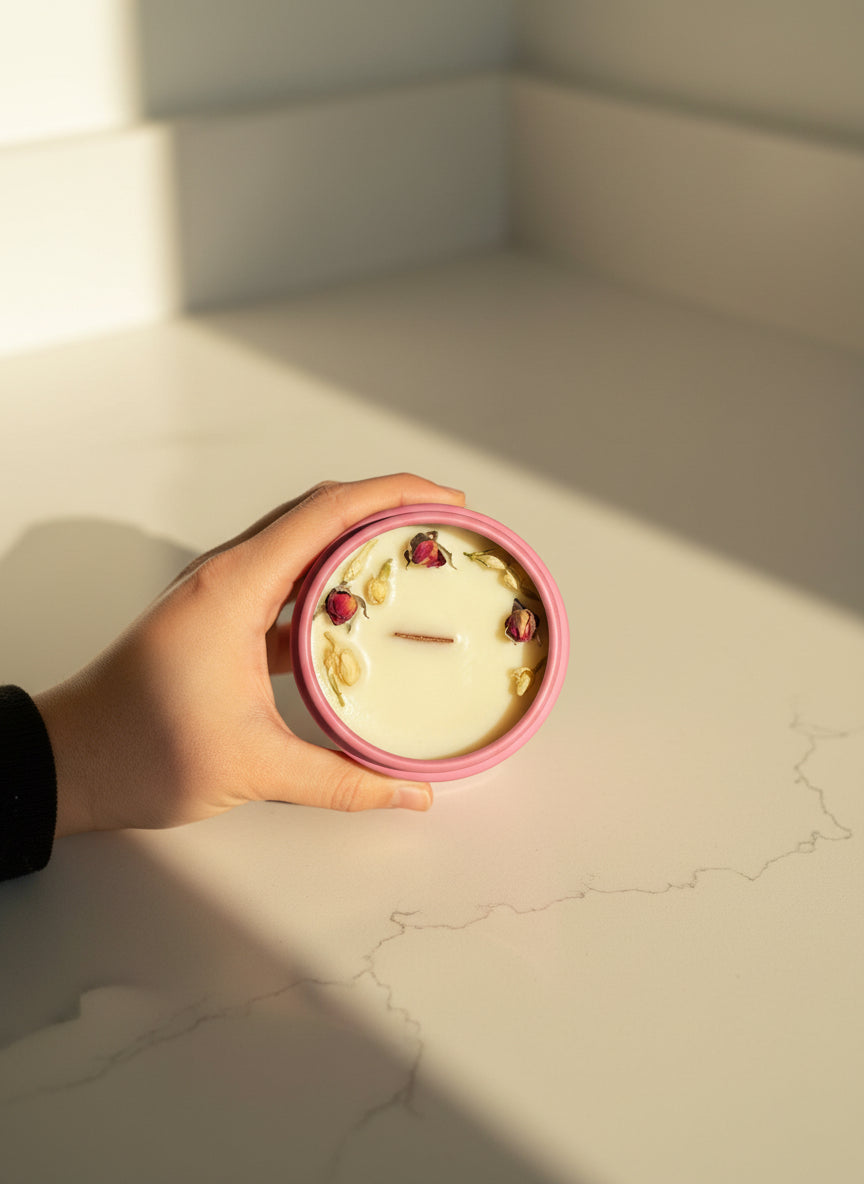 Divine Femme Pink Tin Candle