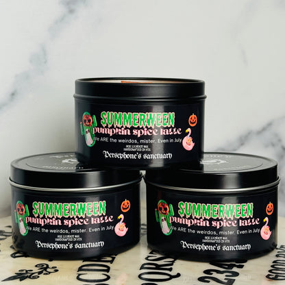 Summerween Candle