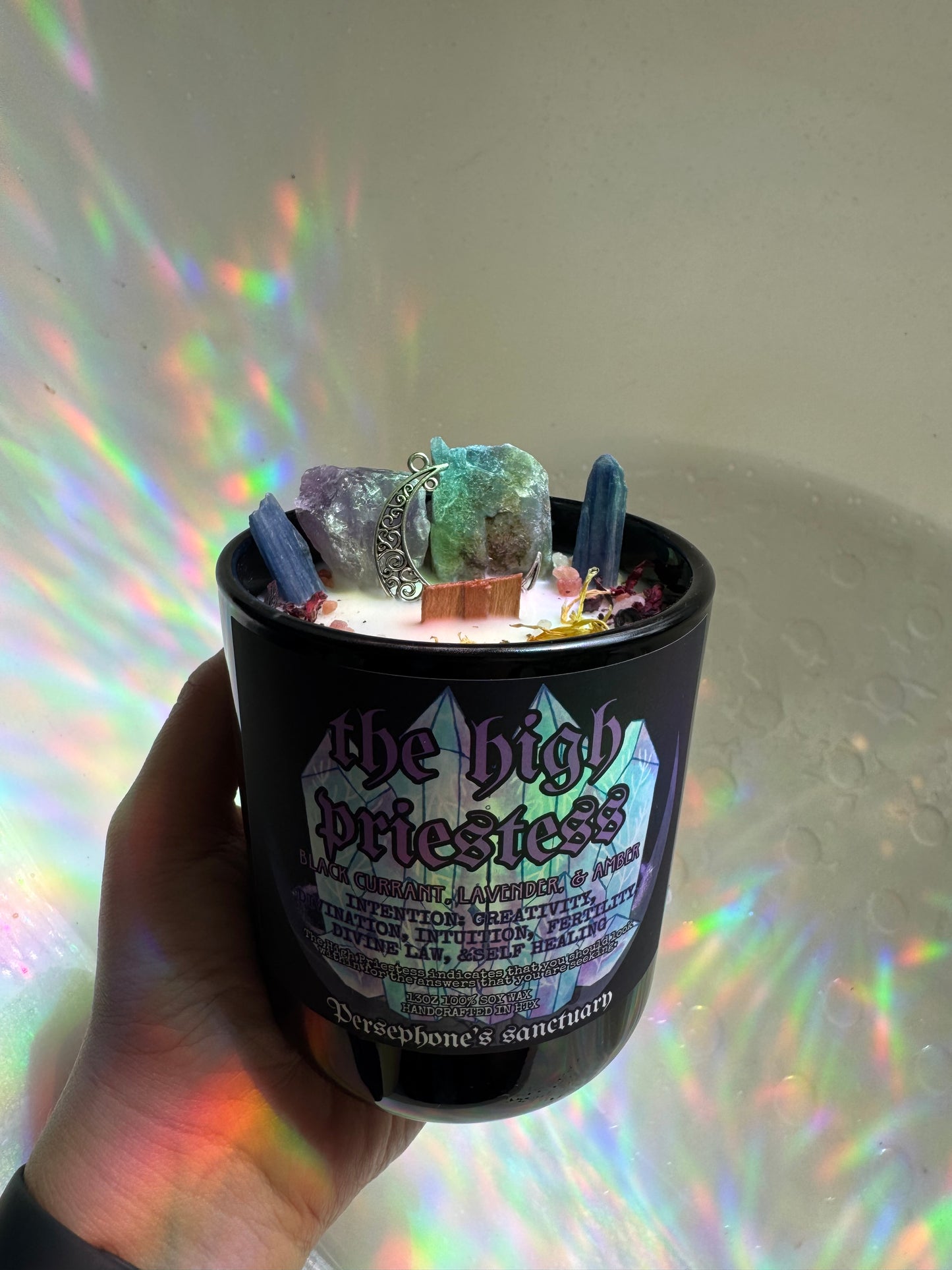 The High Priestess Candle