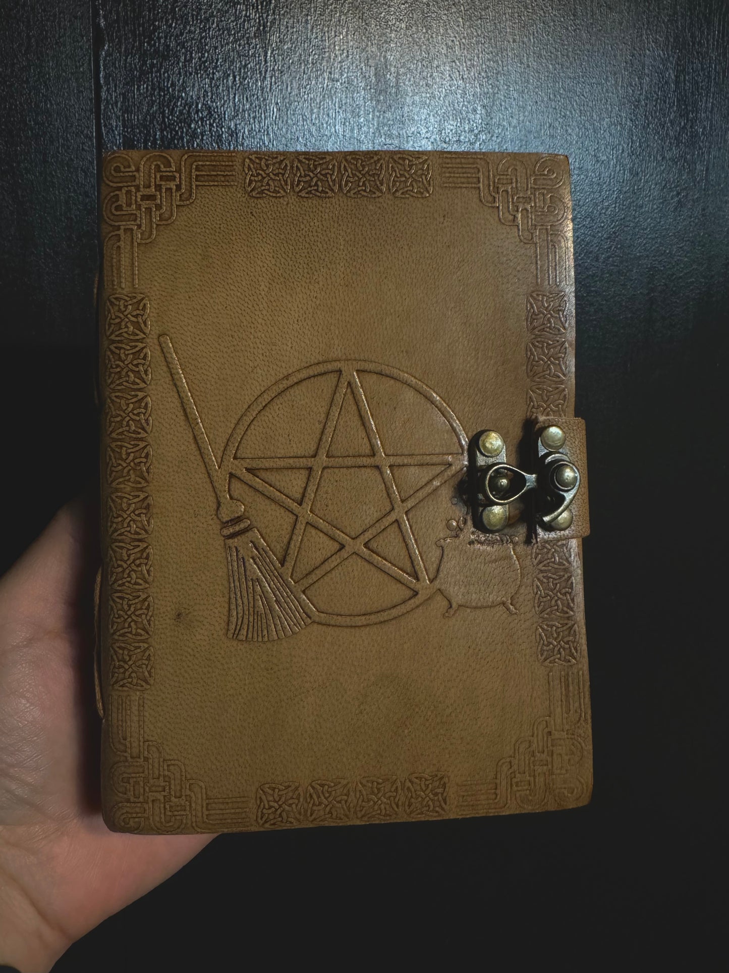 Leather Wrapped Journal