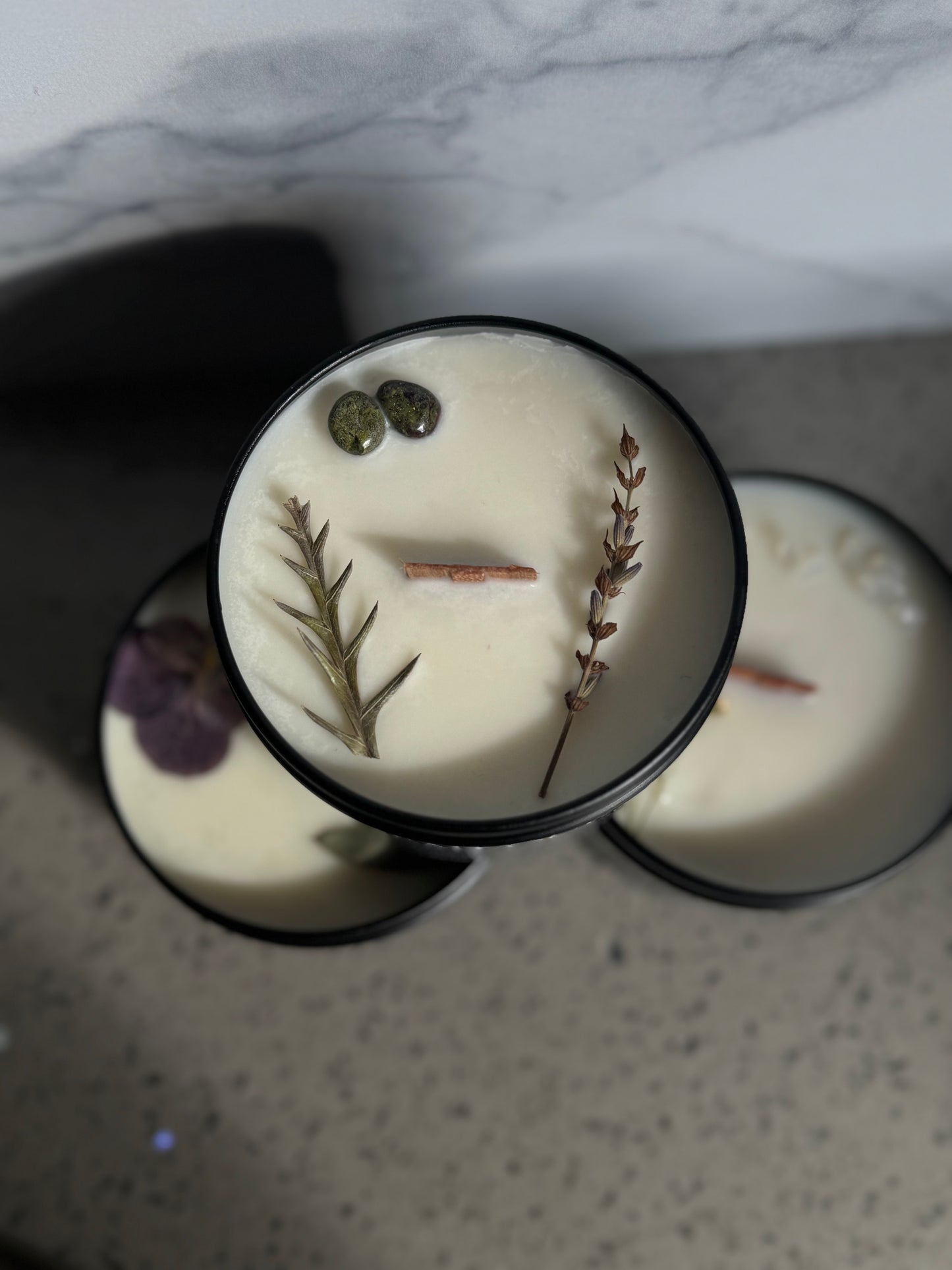 The Flora Obscura Candle Collection -Dark Botanical Handcrafted Ritual Candles-