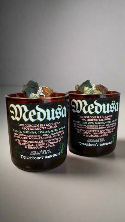 Medusa Candle