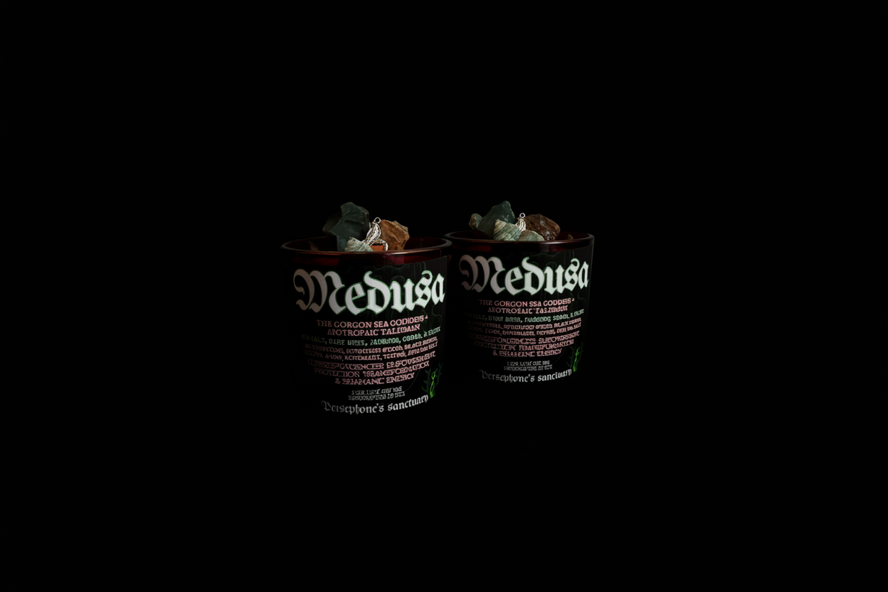 Medusa Candle