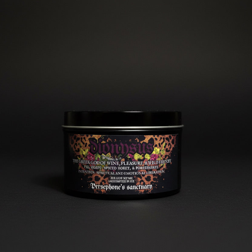 Greek Mythology candle