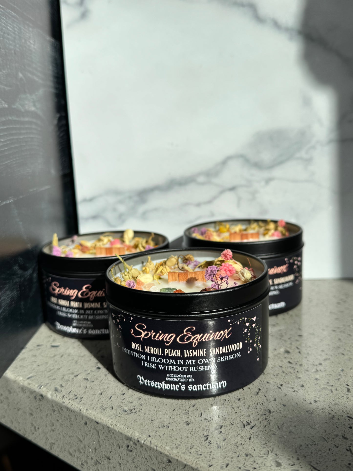 Spring Equinox Candle