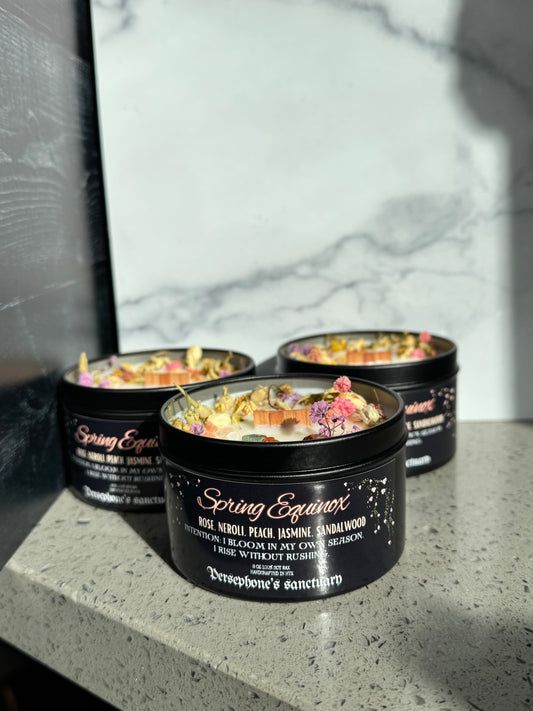 Spring Equinox Candle