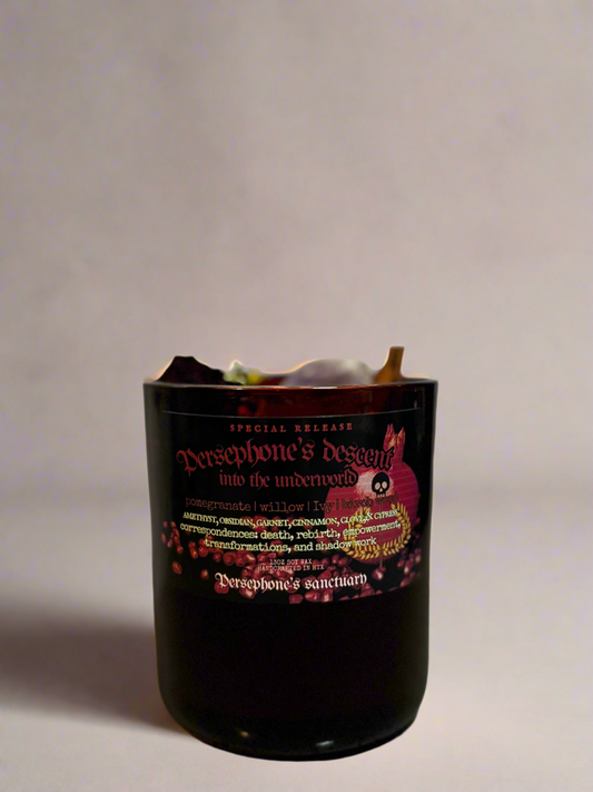 Persephone’s Descent Into The Underworld Candle PREORDER