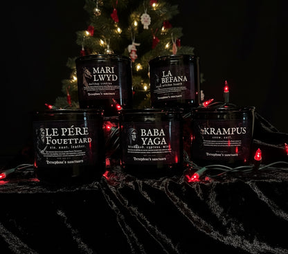 Winter Folklore Candles