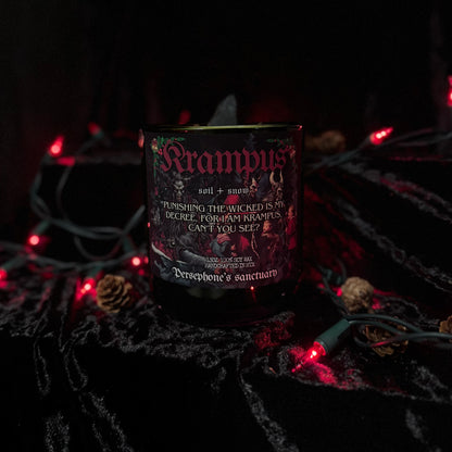 Krampus Candle