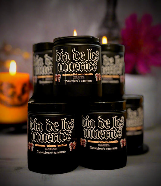 Dia de los muertos Candle