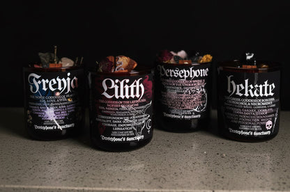 Mythology Goddess Ritual Candles