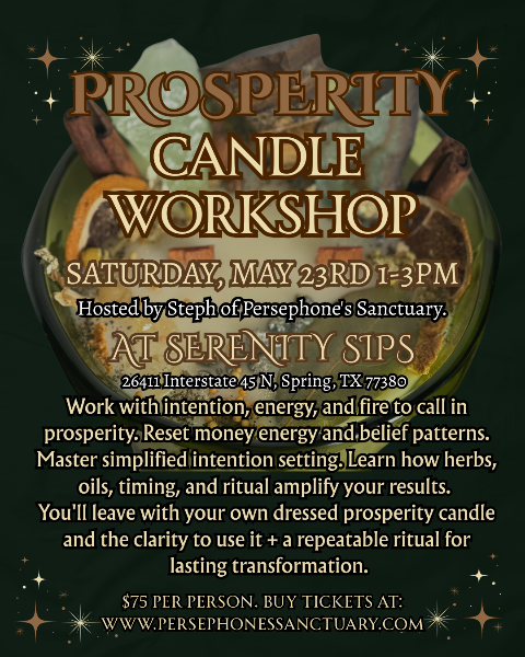 Prosperity Candle Workshop
