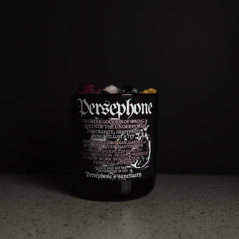 Mythology Goddess Persephone Candle