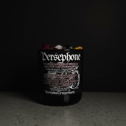Mythology Goddess Persephone Candle