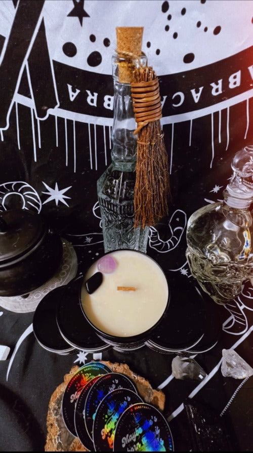 Full moon Ritual Intention Candle